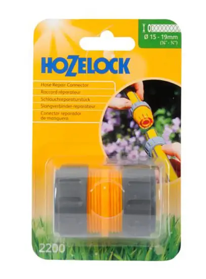 Hozelock 2200 Коннектор для ремонта шлангов (19 мм), шт