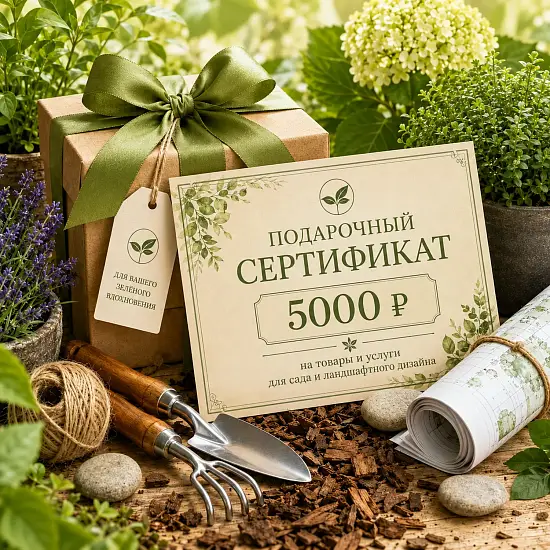 Подарочный сертификат "Мульча.рф" 5 000 руб.
