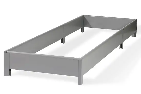 Грядка из ПВХ, серая, 0,22 * 2,0 * 0,8 м, уп