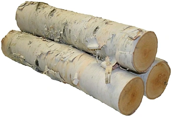 Полено ольховое, Ø 5-10, h 50 см, шт.