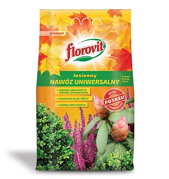 Florovit осенний гранулированный универсальный, мешок 3 кг