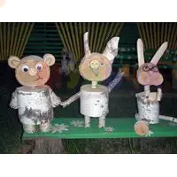 Садовая миниатюра умный Кролик