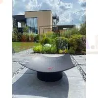Геометрия огня: дизайнерская костровая чаша Plate